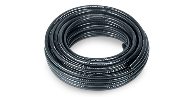 3/8 Black Flexible Electrical Tubing, TUPV3750C